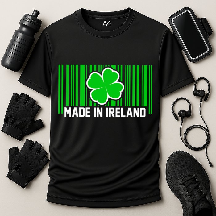 Made In Ireland -Irish Distressed Logo Cooling Performance Crew T-Shirt