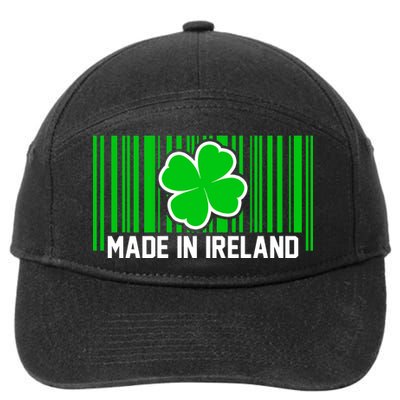 Made In Ireland -Irish Distressed Logo 7-Panel Snapback Hat