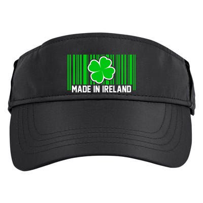 Made In Ireland -Irish Distressed Logo Adult Drive Performance Visor