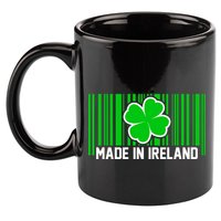 Made In Ireland -Irish Distressed Logo 11oz C Handle Ceramic Mug