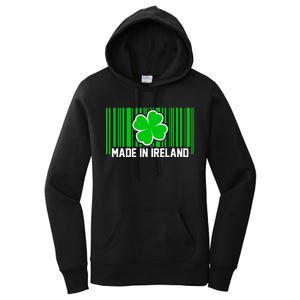 Made In Ireland -Irish Distressed Logo Women's Pullover Hoodie