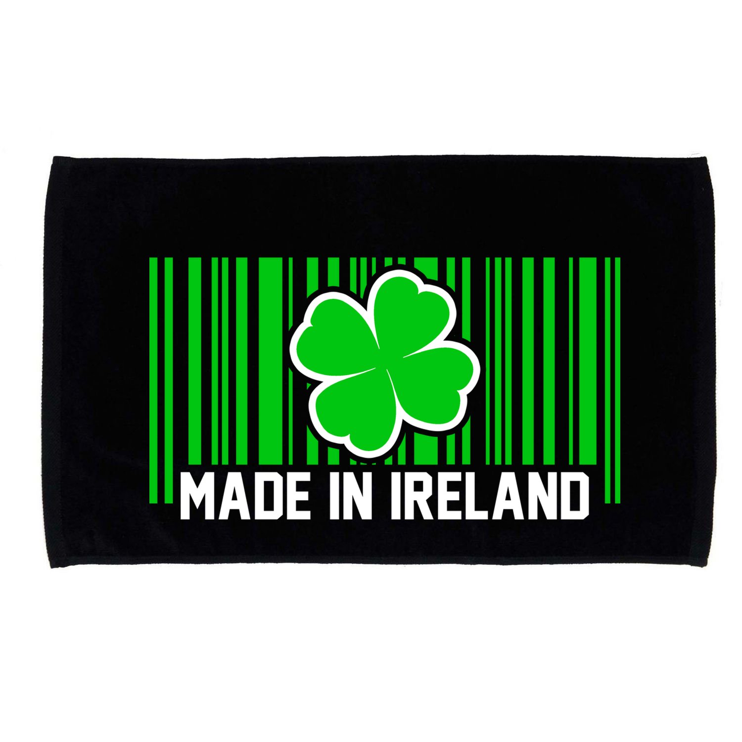 Made In Ireland -Irish Distressed Logo Microfiber Hand Towel