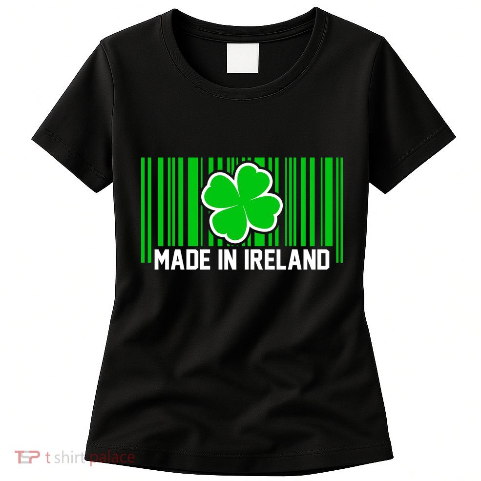 Made In Ireland -Irish Distressed Logo Womens T-Shirt