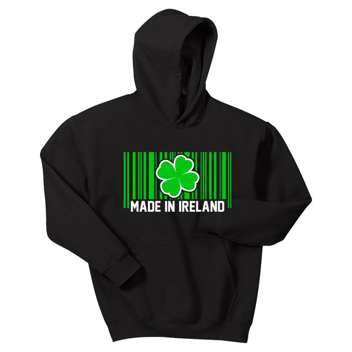 Made In Ireland -Irish Distressed Logo Kids Hoodie