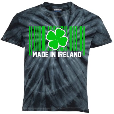 Made In Ireland -Irish Distressed Logo Kids Tie-Dye T-Shirt