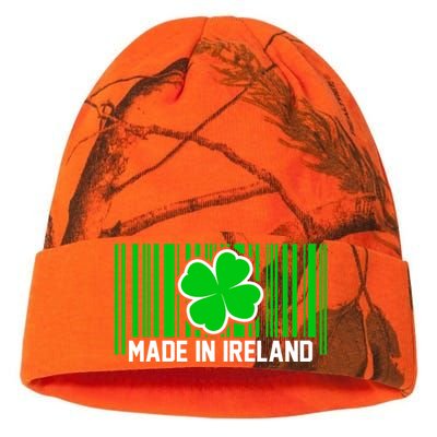 Made In Ireland -Irish Distressed Logo Kati Licensed 12" Camo Beanie