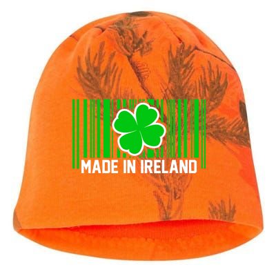 Made In Ireland -Irish Distressed Logo Kati - Camo Knit Beanie