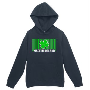 Made In Ireland -Irish Distressed Logo Urban Pullover Hoodie