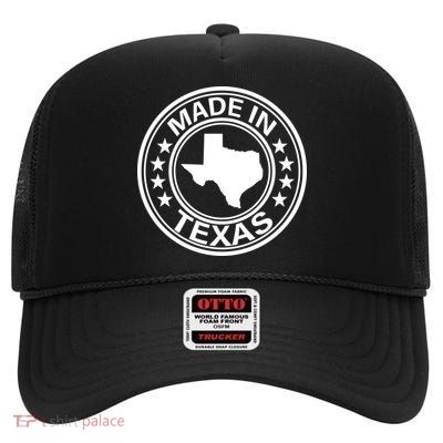 Made In Texas High Crown Mesh Back Trucker Hat