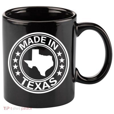 Made In Texas 11oz C Handle Ceramic Mug