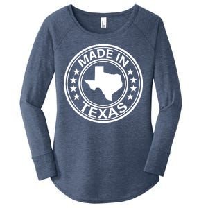 Made In Texas Women's Perfect Tri Tunic Long Sleeve Shirt