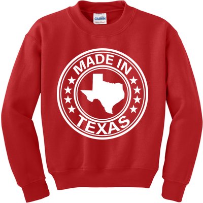 Made In Texas Kids Sweatshirt