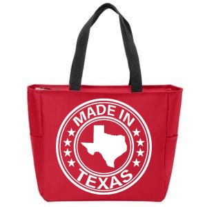 Made In Texas Zip Tote Bag