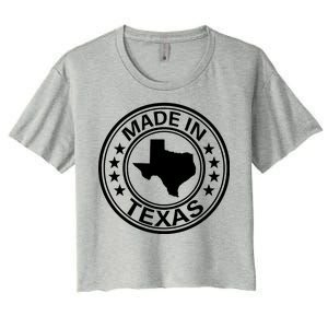 Made In Texas Women's Crop Top Tee