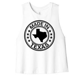 Made In Texas Women's Racerback Cropped Tank