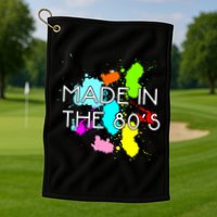 Made in The 80's Golf Towel