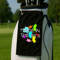 Made in The 80's Golf Towel