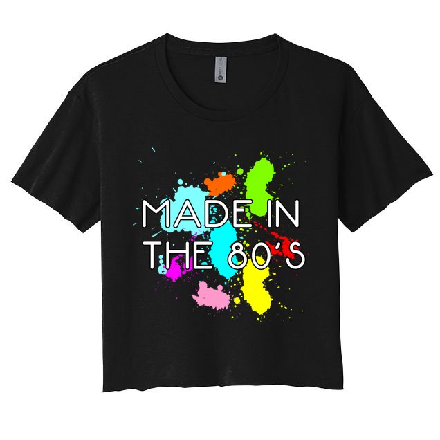 Made in The 80's Crop Top