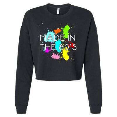 Made in The 80's Cropped Pullover Crew