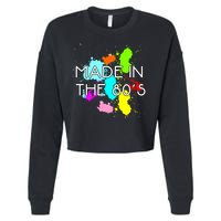Made in The 80's Cropped Pullover Crew