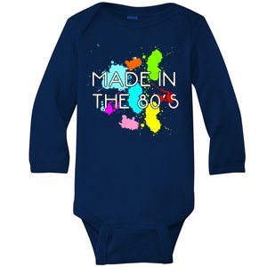 Made in The 80's Baby Long Sleeve Bodysuit