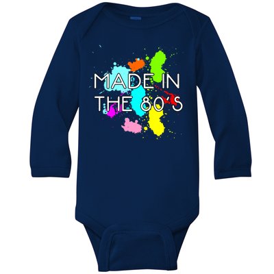 Made in The 80's Baby Long Sleeve Bodysuit