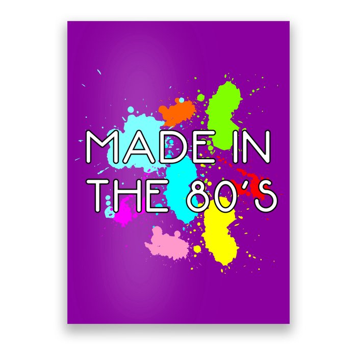 Made in The 80's Poster
