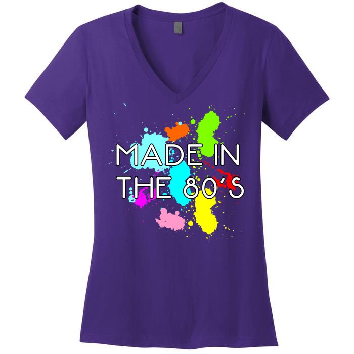 Made in The 80's Women's V-Neck T-Shirt