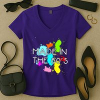 Made in The 80's Women's V-Neck T-Shirt