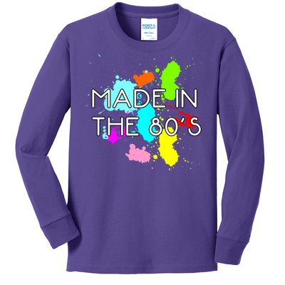 Made in The 80's Kids Long Sleeve Shirt