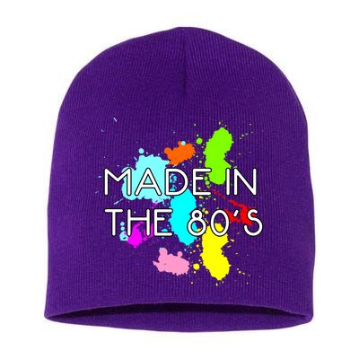 Made in The 80's Short Acrylic Beanie