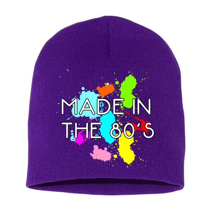 Made in The 80's Short Acrylic Beanie