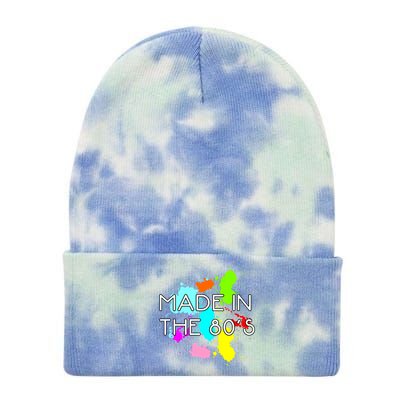 Made in The 80's Tie Dye 12in Knit Beanie