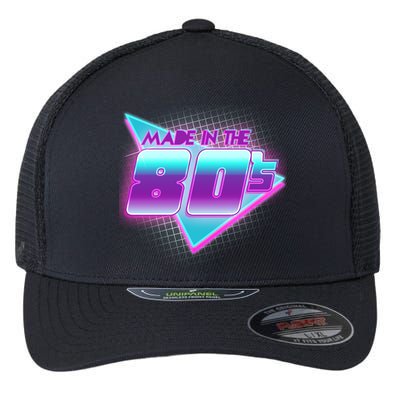 Made In The 80's Cool Retro 1980s Flexfit Unipanel Trucker Cap