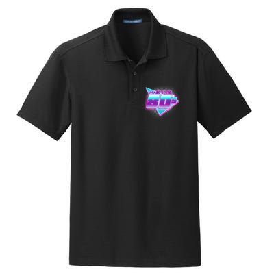 Made In The 80's Cool Retro 1980s Dry Zone Grid Polo