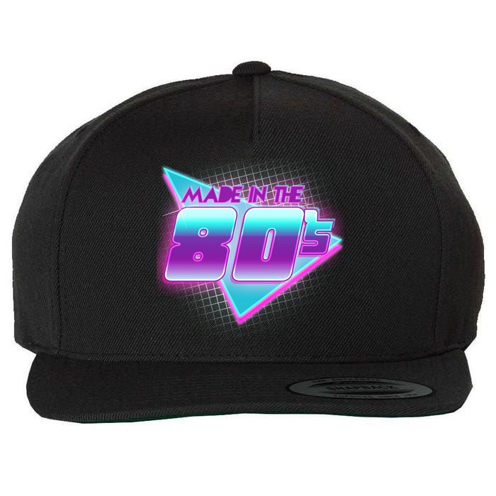 Made In The 80's Cool Retro 1980s Wool Snapback Cap