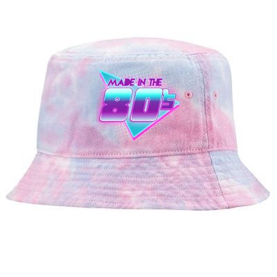 Made In The 80's Cool Retro 1980s Tie-Dyed Bucket Hat