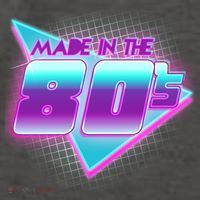 Made In The 80's Cool Retro 1980s Vector Backpack