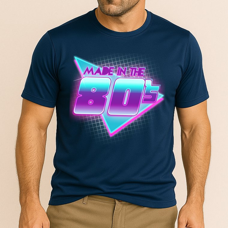 Made In The 80's Cool Retro 1980s Performance Shirt
