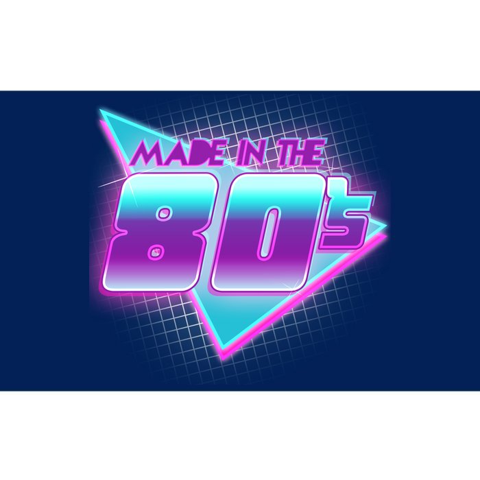 Made In The 80's Cool Retro 1980s Bumper Sticker