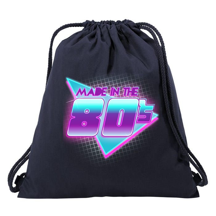 Made In The 80's Cool Retro 1980s Drawstring Bag