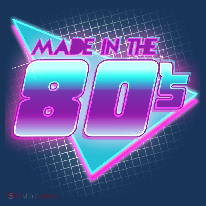 Made In The 80's Cool Retro 1980s Flatbill Hat