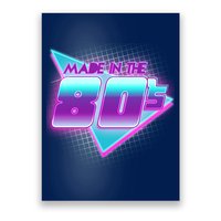 Made In The 80's Cool Retro 1980s Poster
