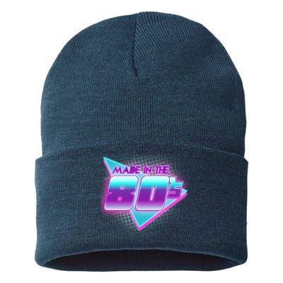 Made In The 80's Cool Retro 1980s Sustainable Knit Beanie