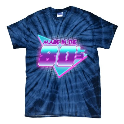 Made In The 80's Cool Retro 1980s Tie-Dye T-Shirt