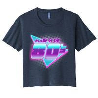 Made In The 80's Cool Retro 1980s Crop Top