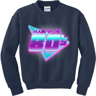 Made In The 80's Cool Retro 1980s Kids Sweatshirt