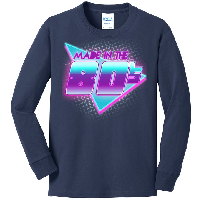 Made In The 80's Cool Retro 1980s Kids Long Sleeve Shirt