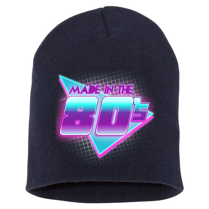 Made In The 80's Cool Retro 1980s Short Acrylic Beanie