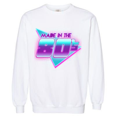 Made In The 80's Cool Retro 1980s Garment-Dyed Sweatshirt